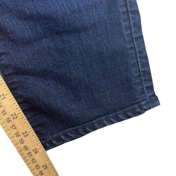 Loft Curvy Kick Crop Jeans High Rise Women’s Size 32 | Excellent Condition - Picture 6 of 9
